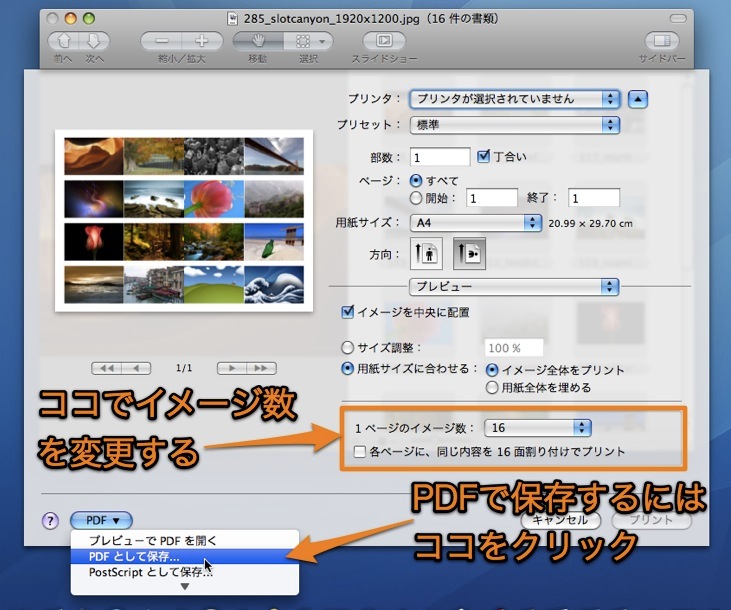 Macのプレビュー Appで複数の写真のカタログを作成しpdfにする方法 Inforati