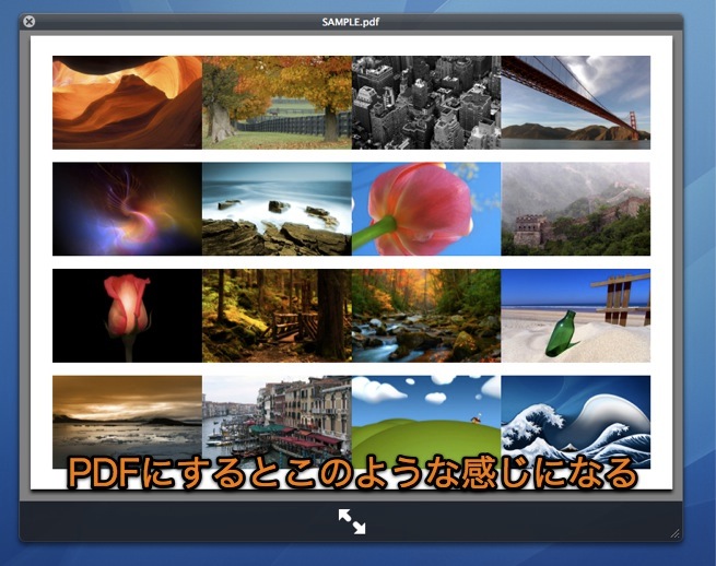 Macのプレビュー Appで複数の写真のカタログを作成しpdfにする方法 Inforati