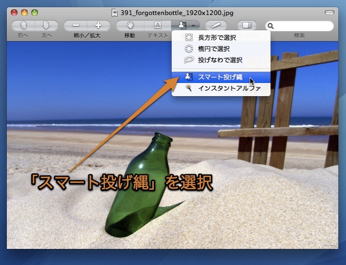 Macのプレビュー Appで写真から複雑な形を選択して切り取る方法 Inforati