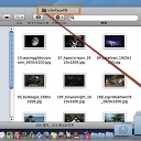 Mac Finderで開いているフォルダをそのまま削除する方法